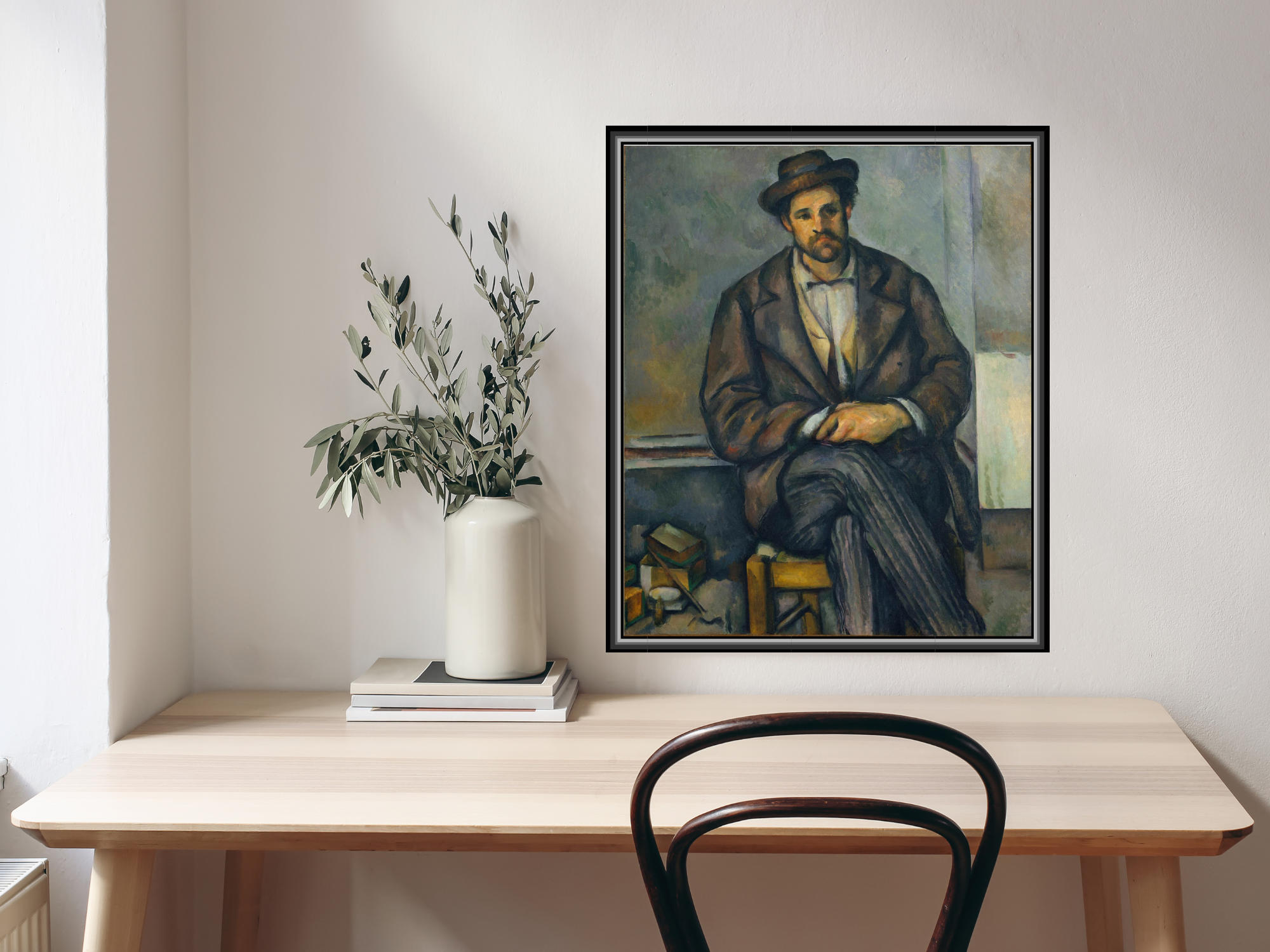 Sitzender Bauer | Paul Cézanne