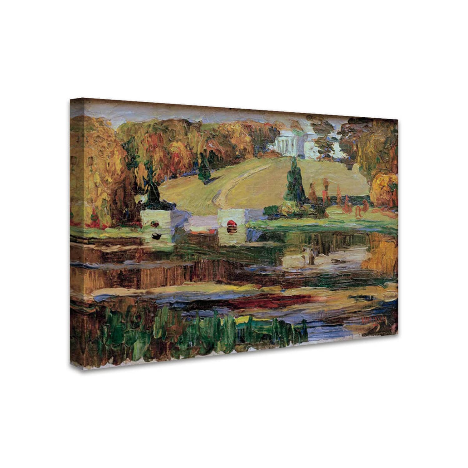 Skizze für Achtyrka – Herbst | Wassily Kandinsky