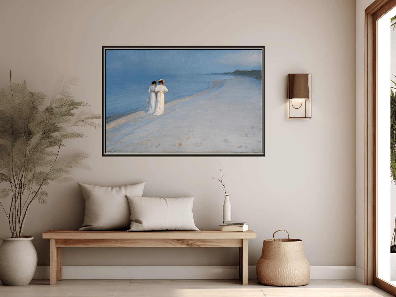 Sommerabend am Skagener Südstrand | Peder Severin Krøyer