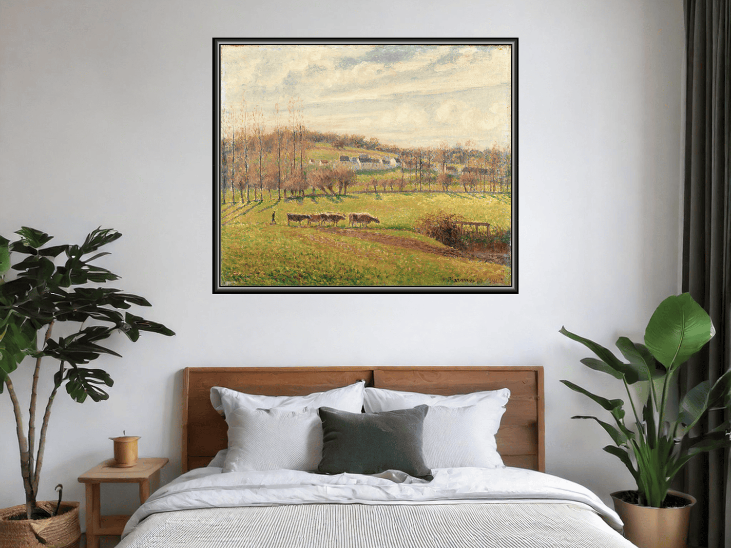 Sommerlandschaft, Eragny | Camille Pissarro