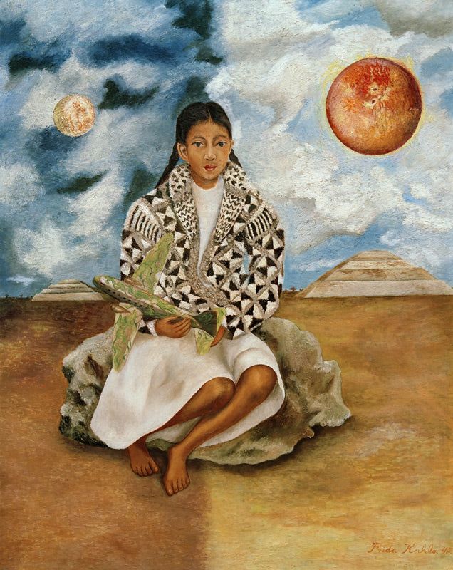 Sonne und Mond von Frida Kahlo als Kunstdruck