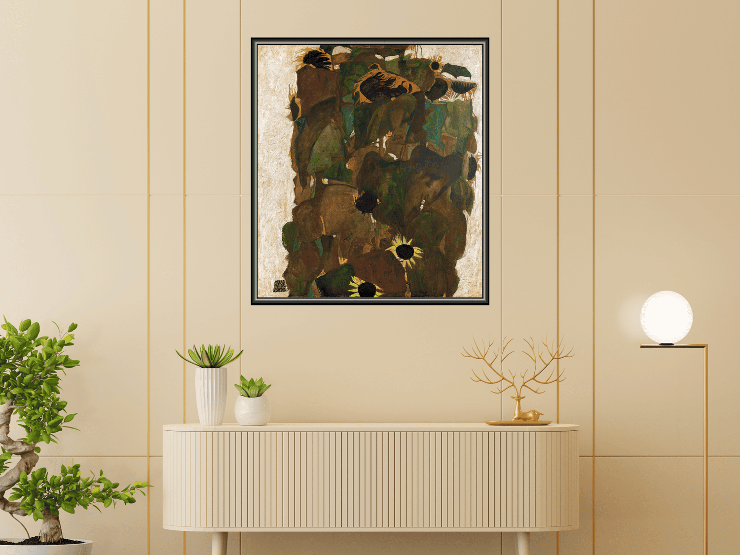 Sonnenblumen I | Egon Schiele