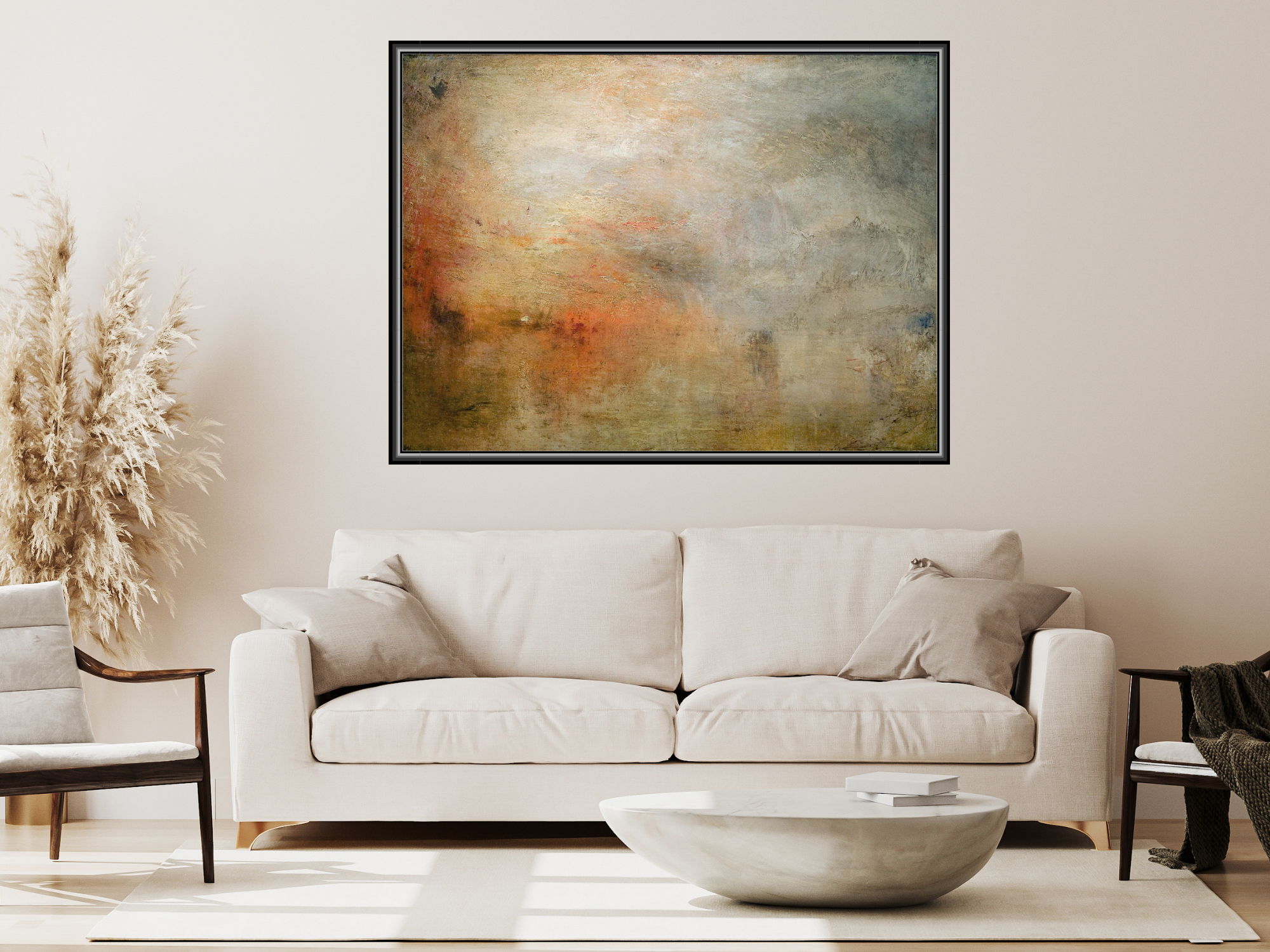 Sonnenuntergang über dem See | William Turner