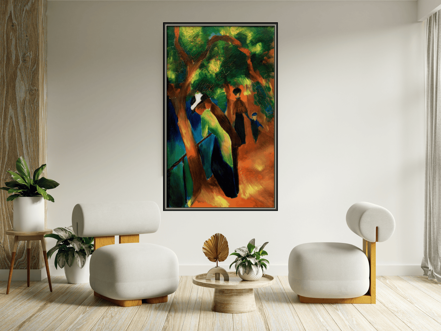 Sonniger Weg | August Macke