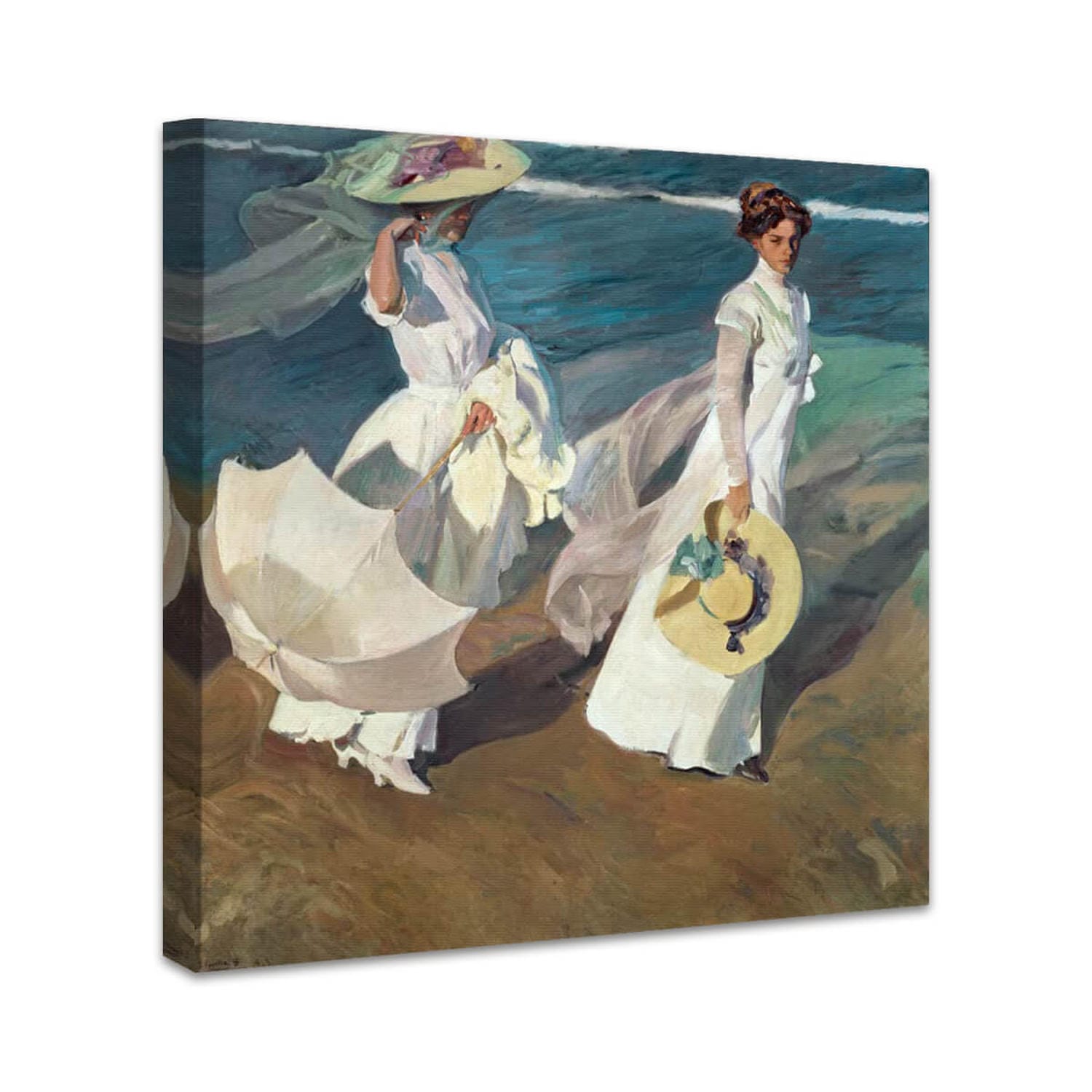 Spaziergang am Strand | Joaquin Sorolla