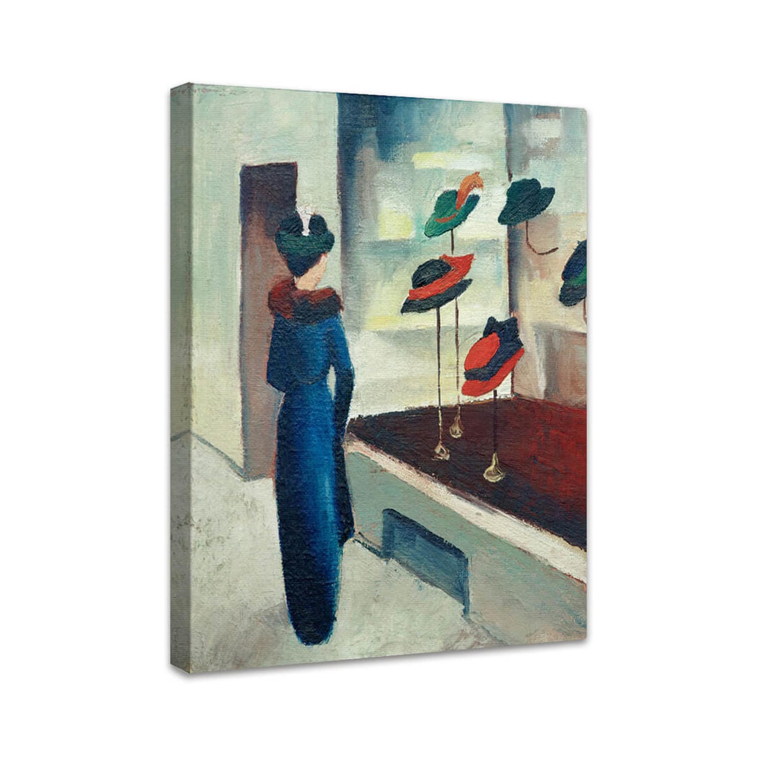 Spaziergang bei Hutladen | August Macke