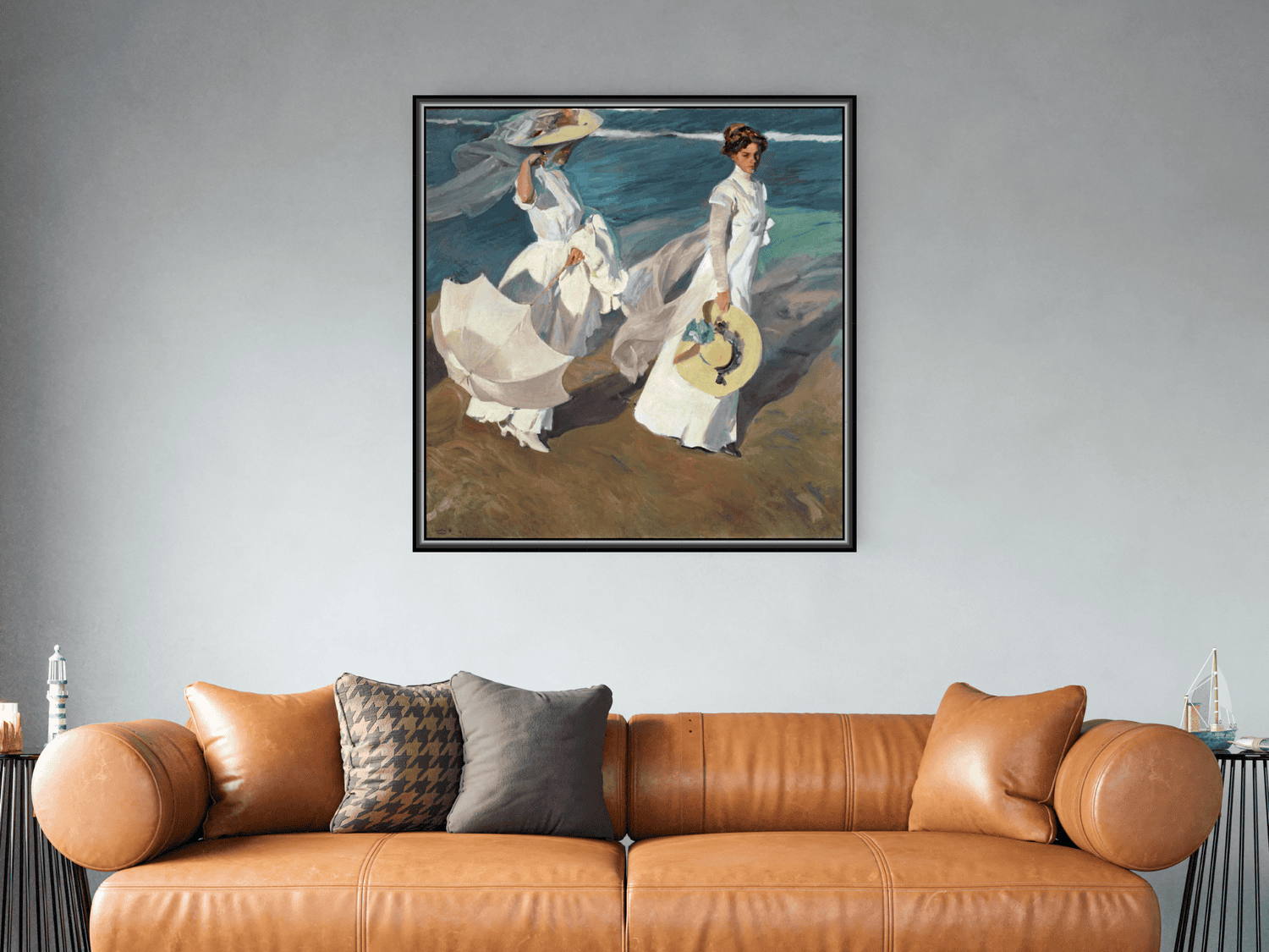 Spaziergang am Strand | Joaquin Sorolla