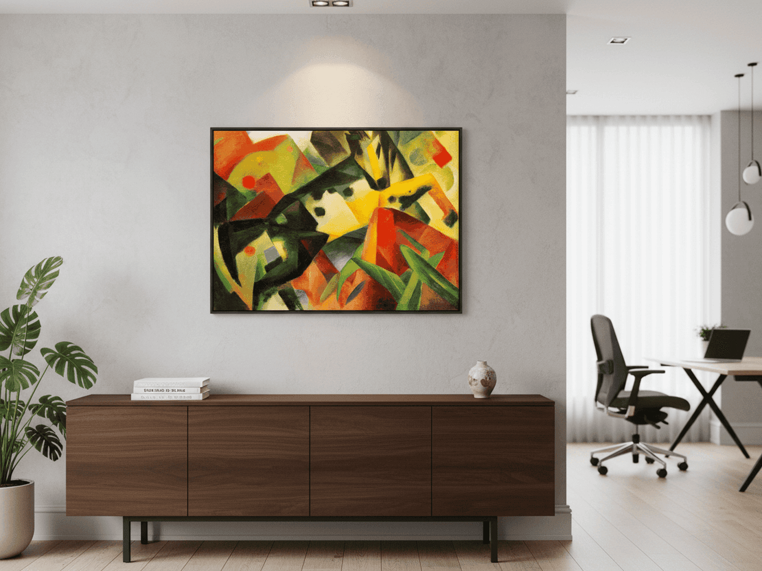 Springendes Pferd | Franz Marc