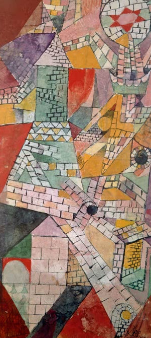 Städtebau auf grünem Kirchturm | Paul Klee
