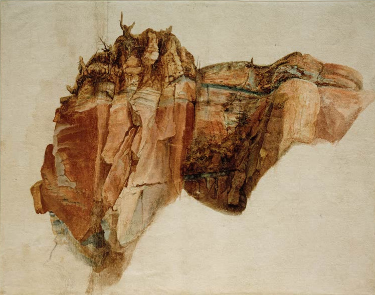 Kunstdruck des Gemäldes „Steinbruch“ von Albrecht Dürer in hochwertiger Druckqualität. Erhältlich als Poster oder auf Leinwand, auf Wunsch auch gerahmt.