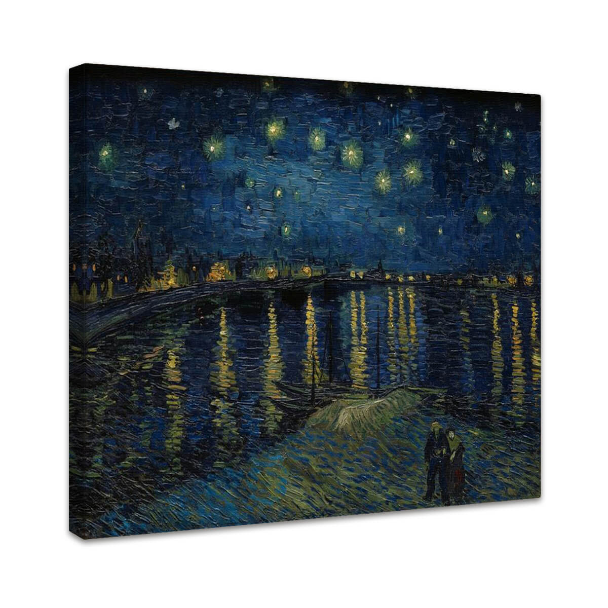 Sternennacht über der Rhone | Vincent van Gogh