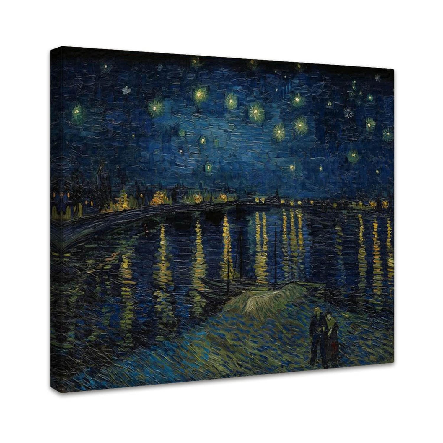 Sternennacht über der Rhone | Vincent van Gogh