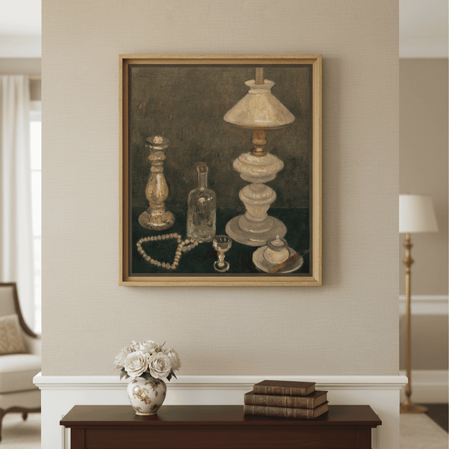 Stilleben mit Glaslampe | Paula Modersohn-Becker