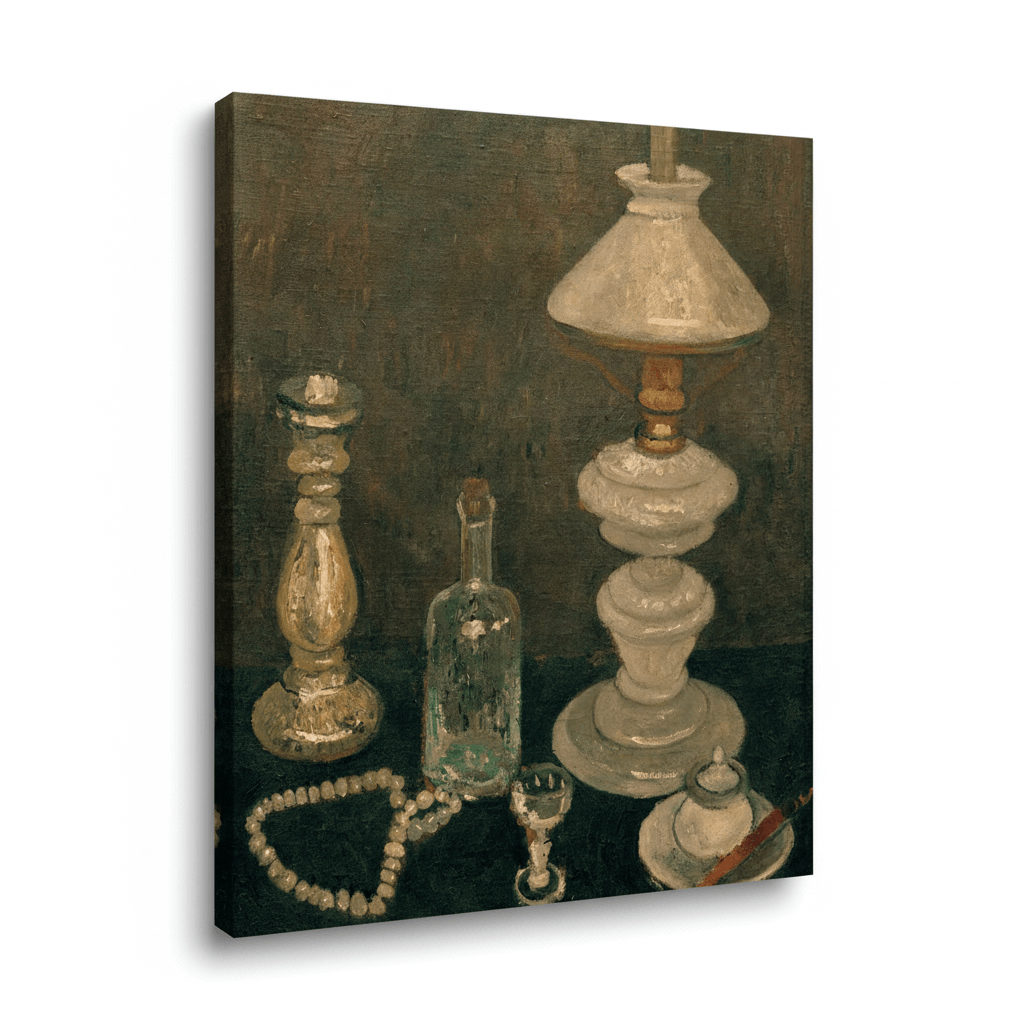 Stilleben mit Glaslampe | Paula Modersohn-Becker