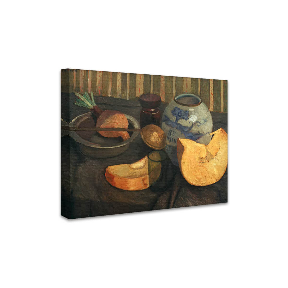 Stillleben mit Kürbis und Ingwertopf | Paula Modersohn-Becker