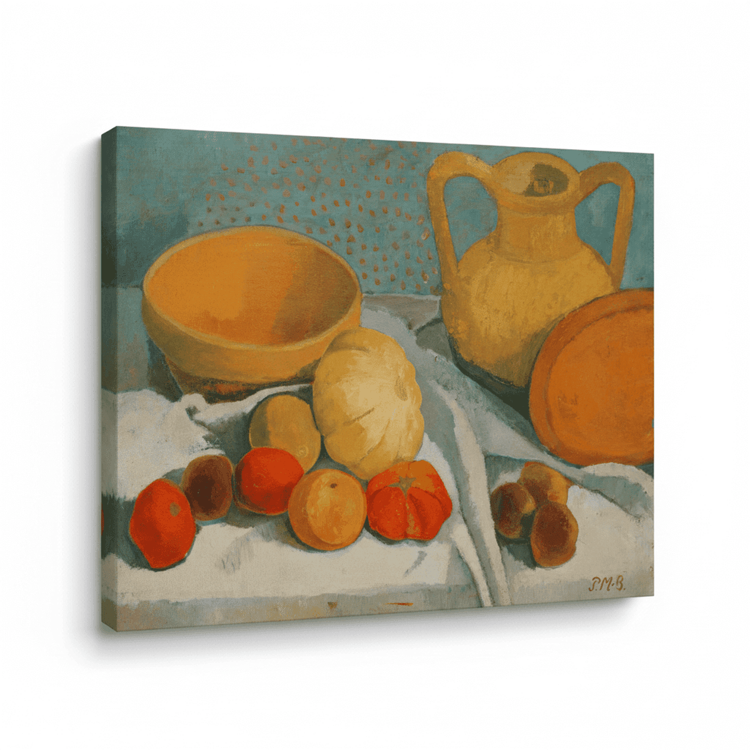 Stilleben mit gelbem Napf und Tonkrug | Paula Modersohn-Becker