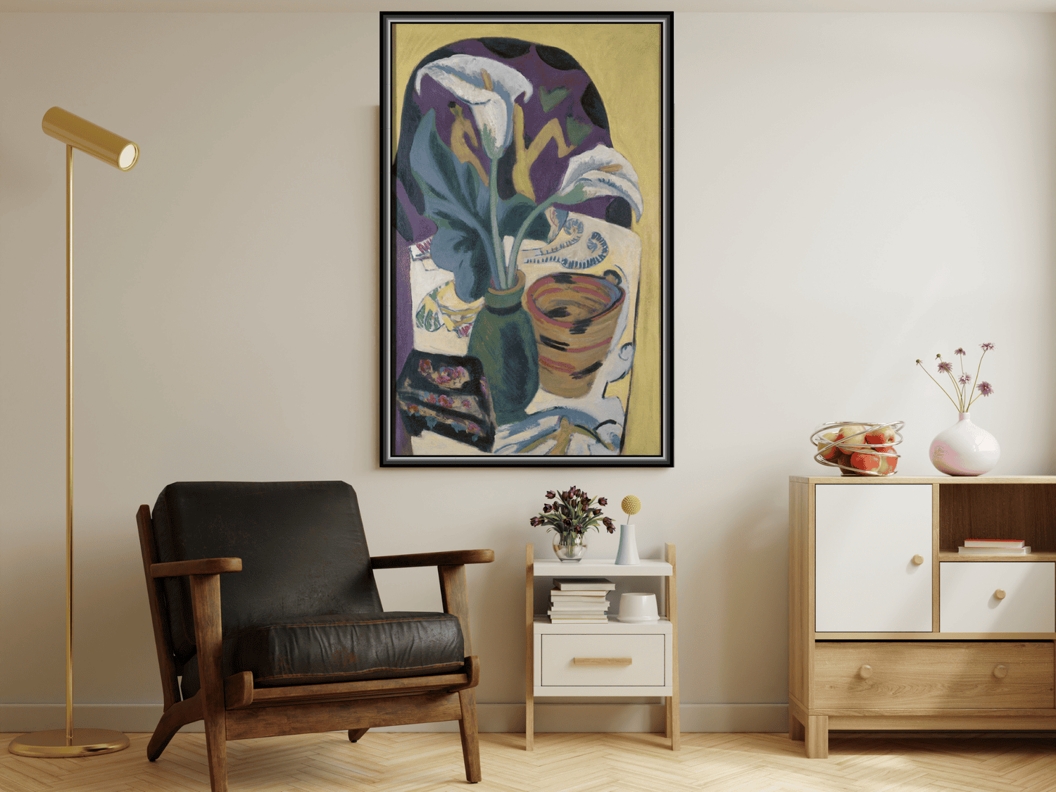 Stillleben mit Kalla | Ernst Ludwig Kirchner