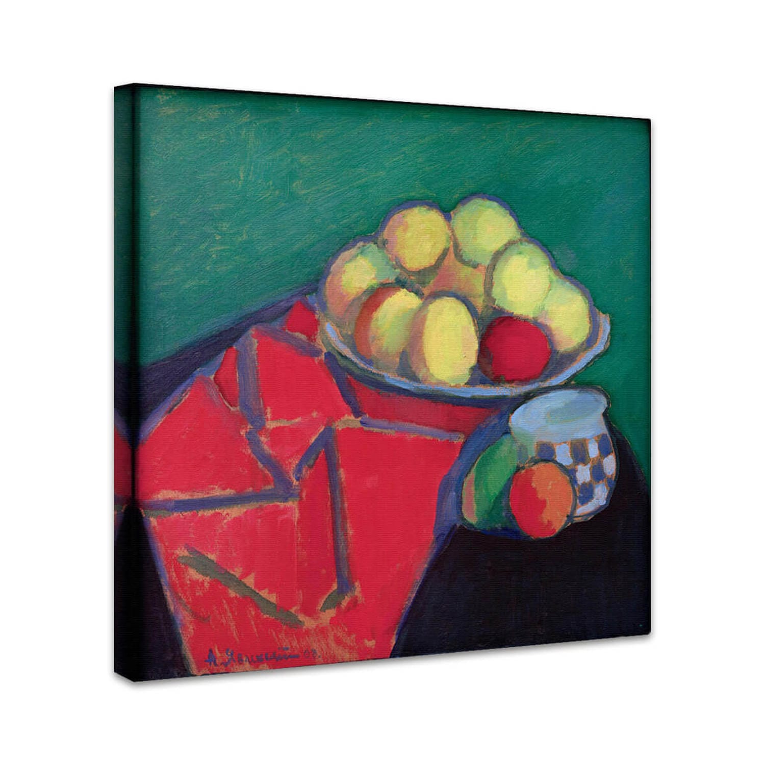 Stillleben mit Äpfeln | Alexej von Jawlensky