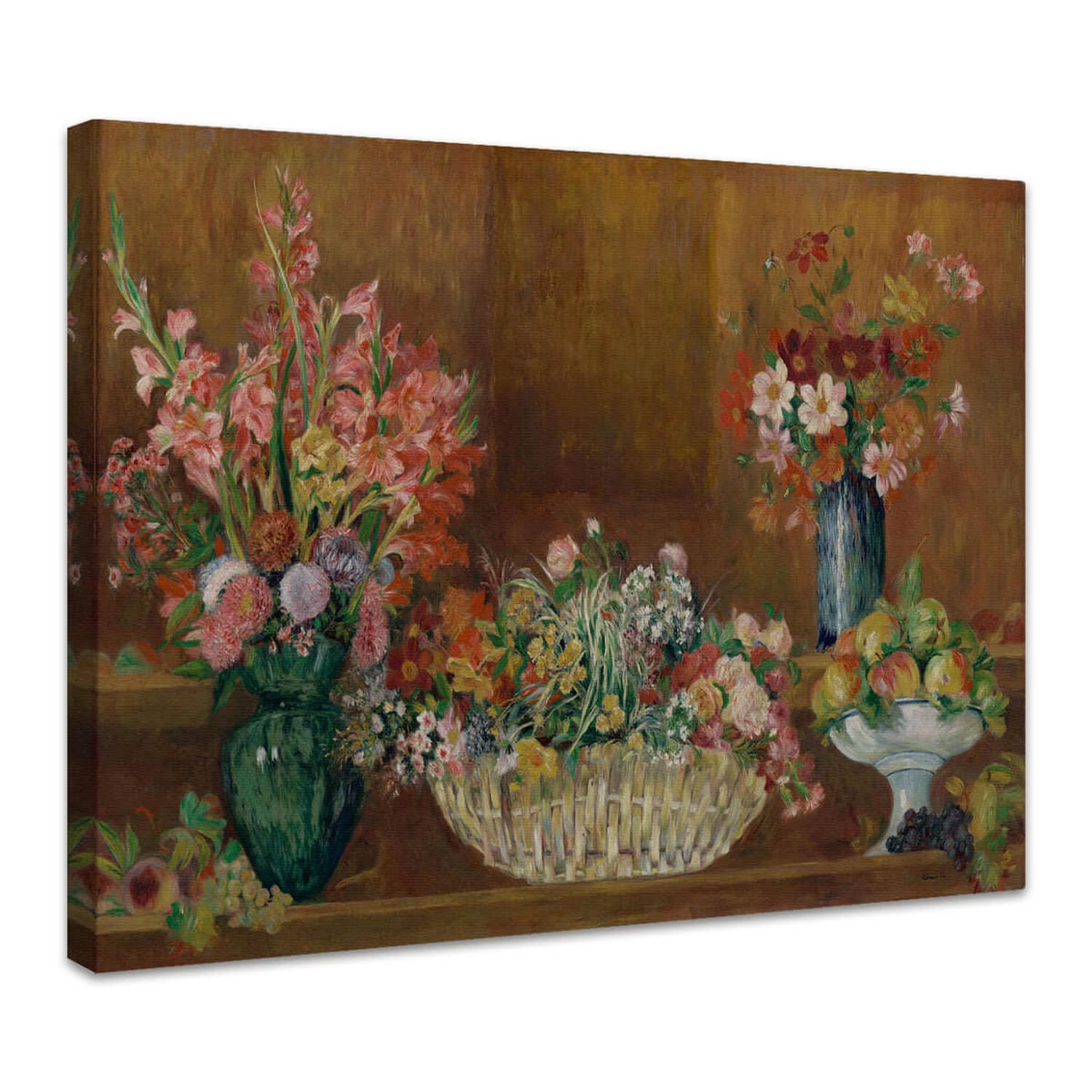 Stillleben mit Blumen und Früchten | Pierre-Auguste Renoir