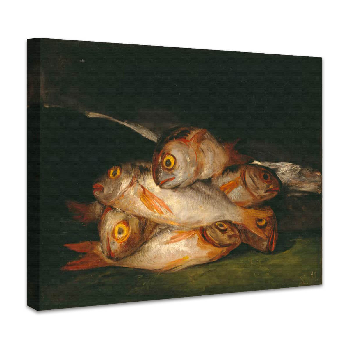 Stillleben mit Goldbrasse | Francisco de Goya