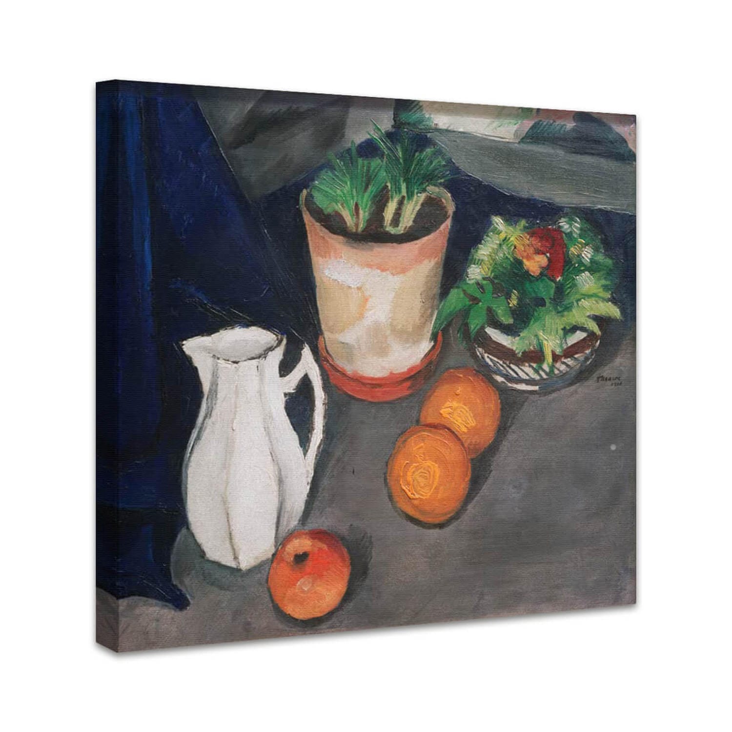 Stillleben mit Milchkrug und Blumen | August Macke