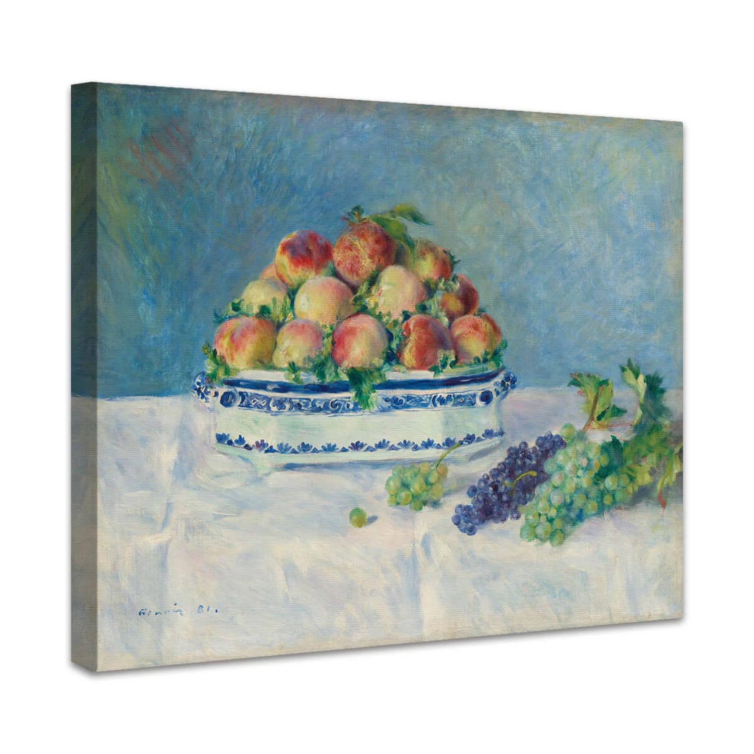 Stillleben mit Pfirsichen und Trauben | Pierre-Auguste Renoir