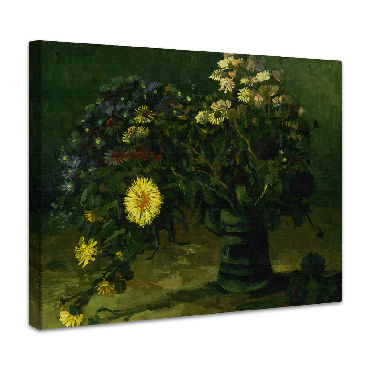 Stillleben mit einem Strauß Gänseblümchen | Vincent van Gogh
