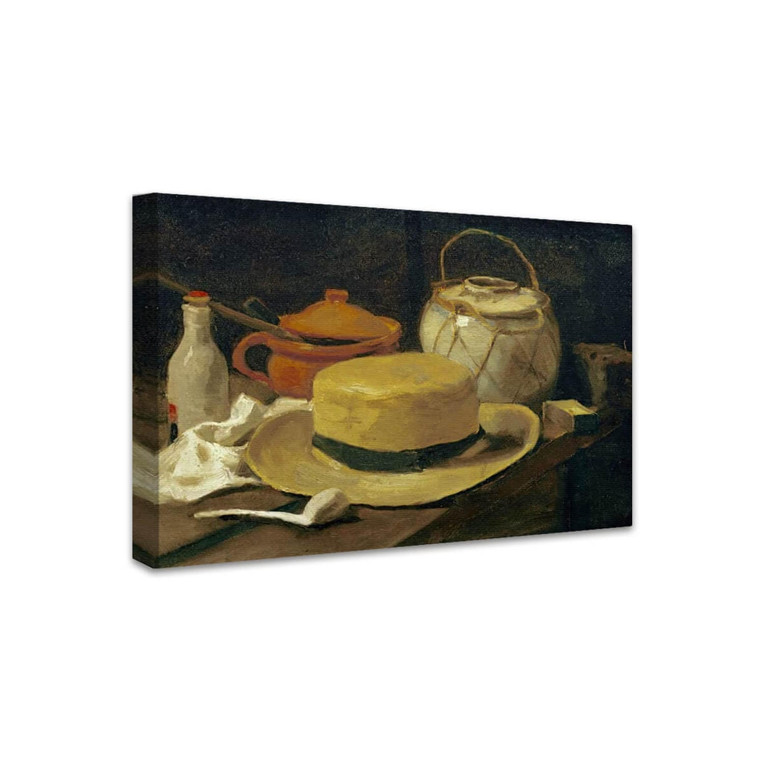 Stillleben mit gelbem Strohhut | Vincent van Gogh