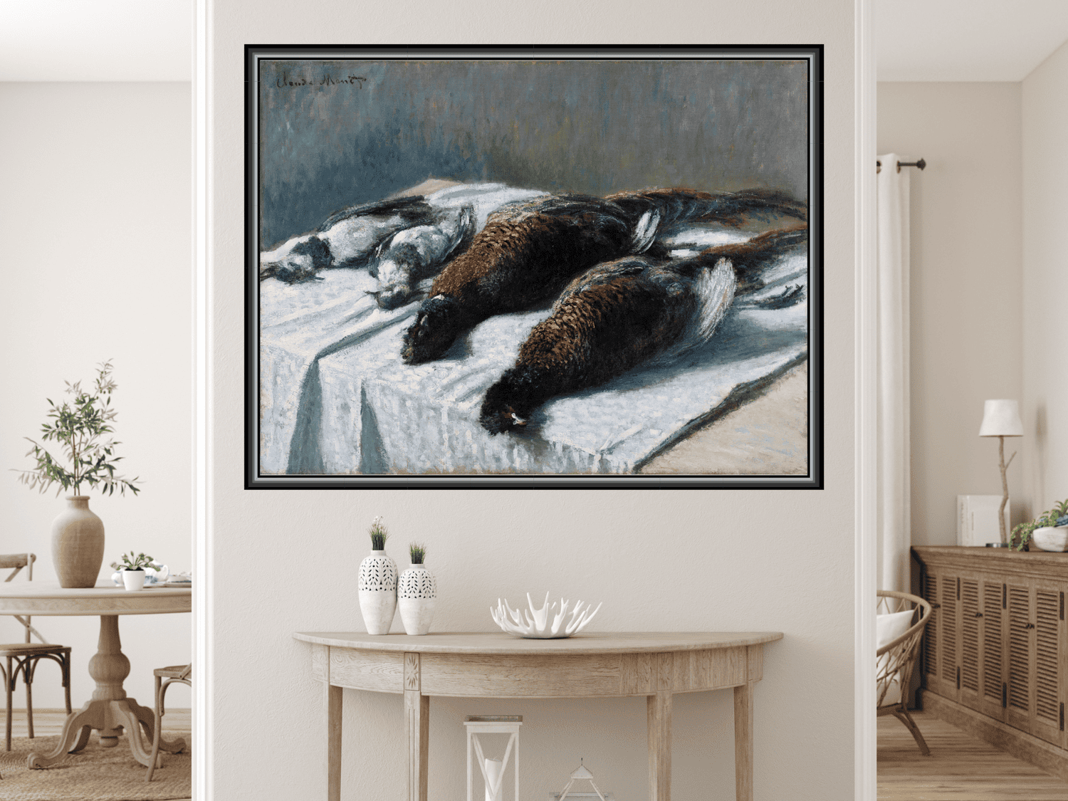 Stillleben mit Fasanen und Regenpfeifern | Claude Monet