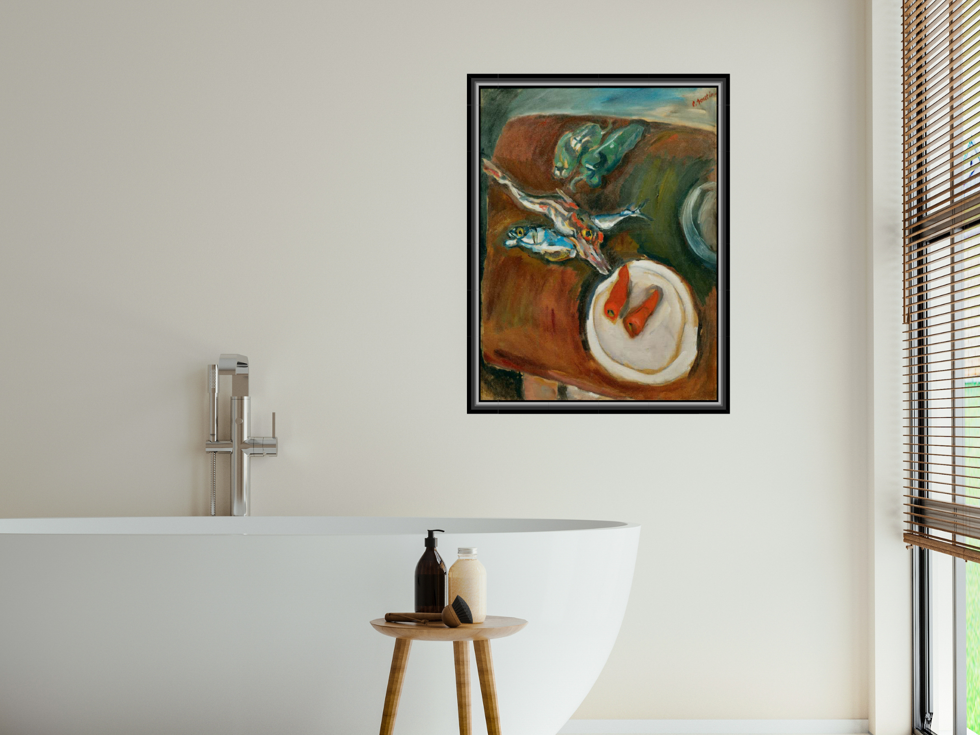 Stillleben mit Fischen | Chaim Soutine