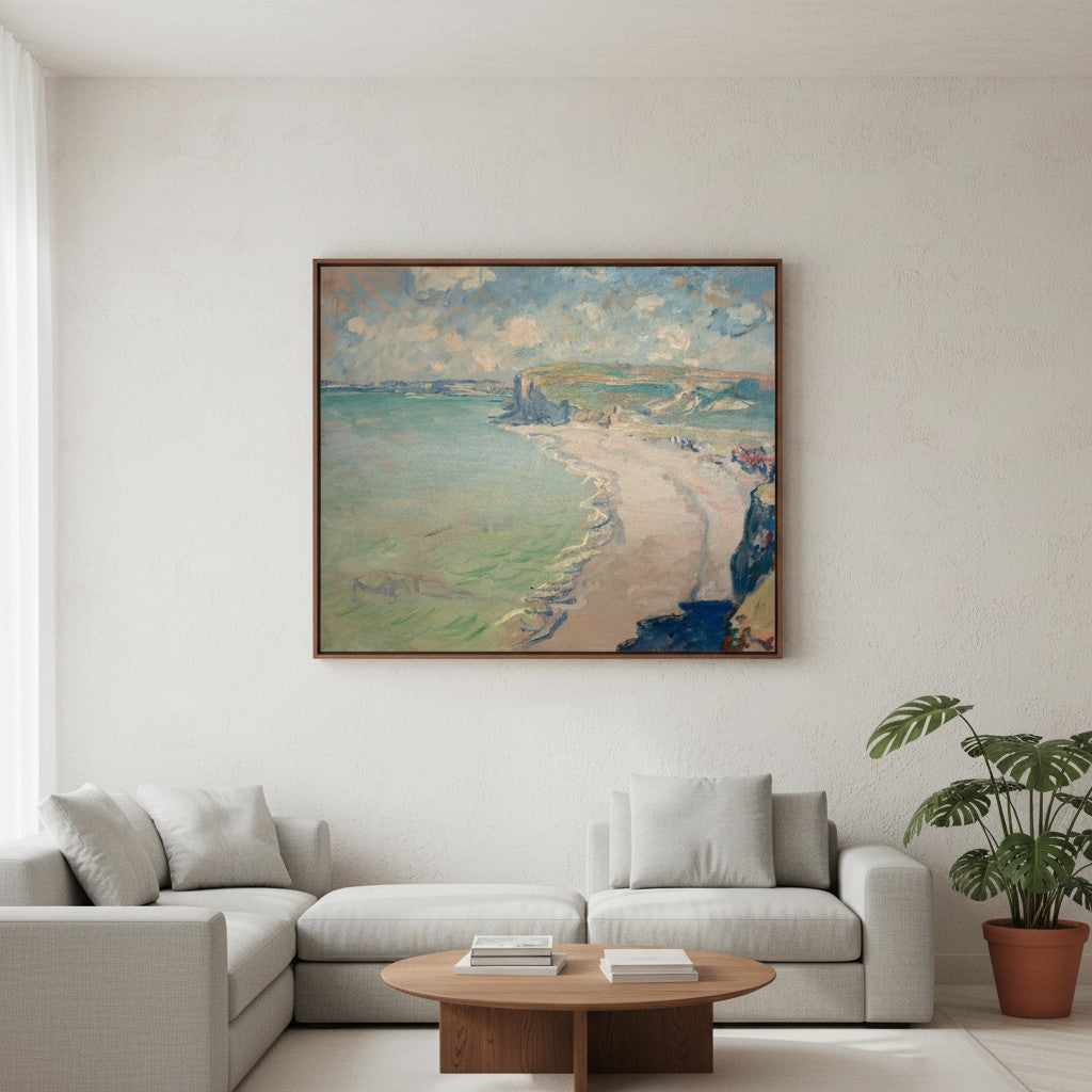 Strand von Pourville | Claude Monet