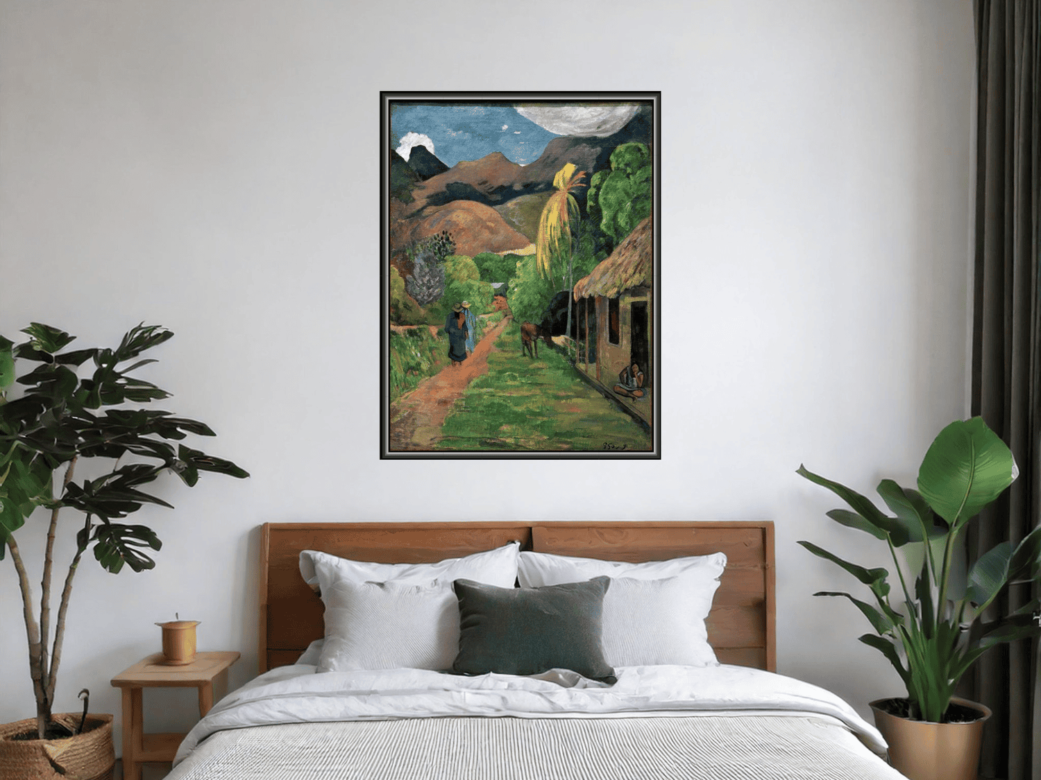 Strasse auf Tahiti | Paul Gauguin