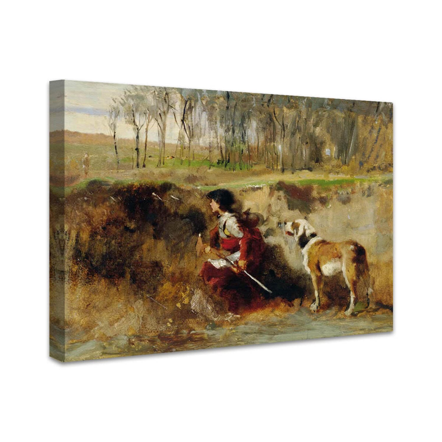 Studie Ritter mit Hund | Johann Till der Jüngere