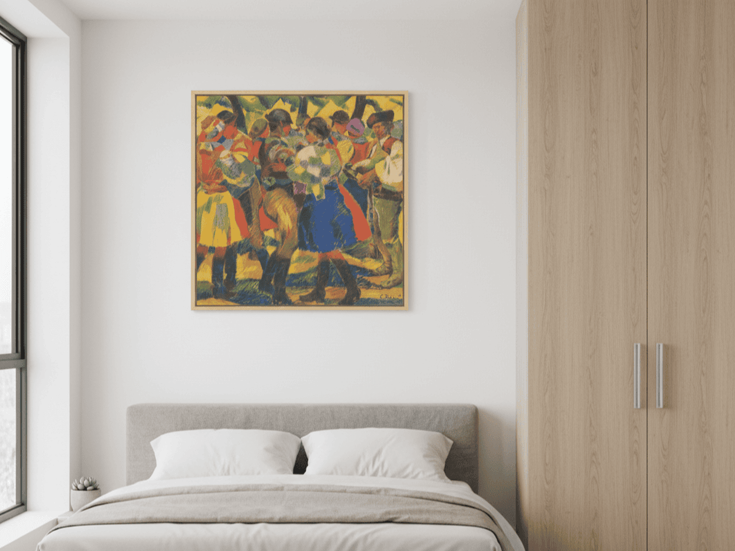 Studie für das Gemälde Hochzeit I. | Gustav Mally