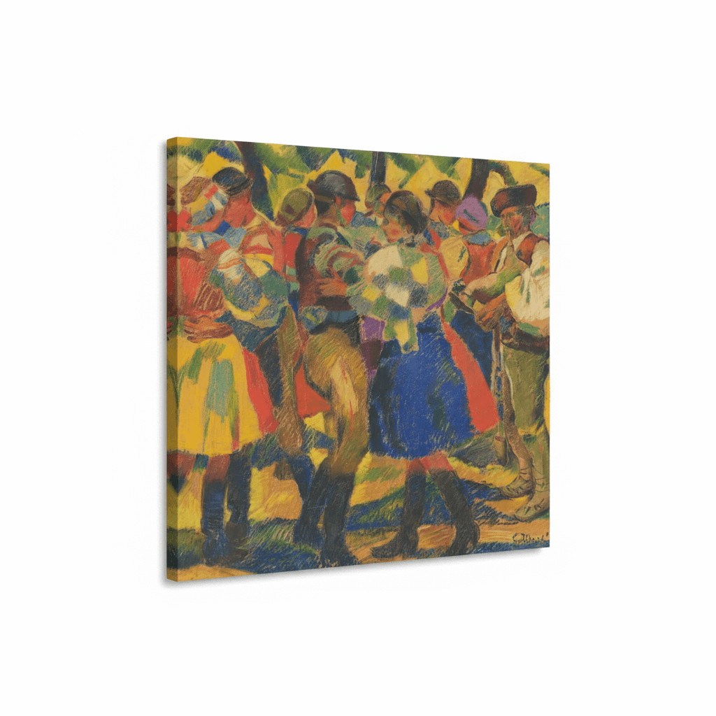 Studie für das Gemälde Hochzeit I. | Gustav Mally