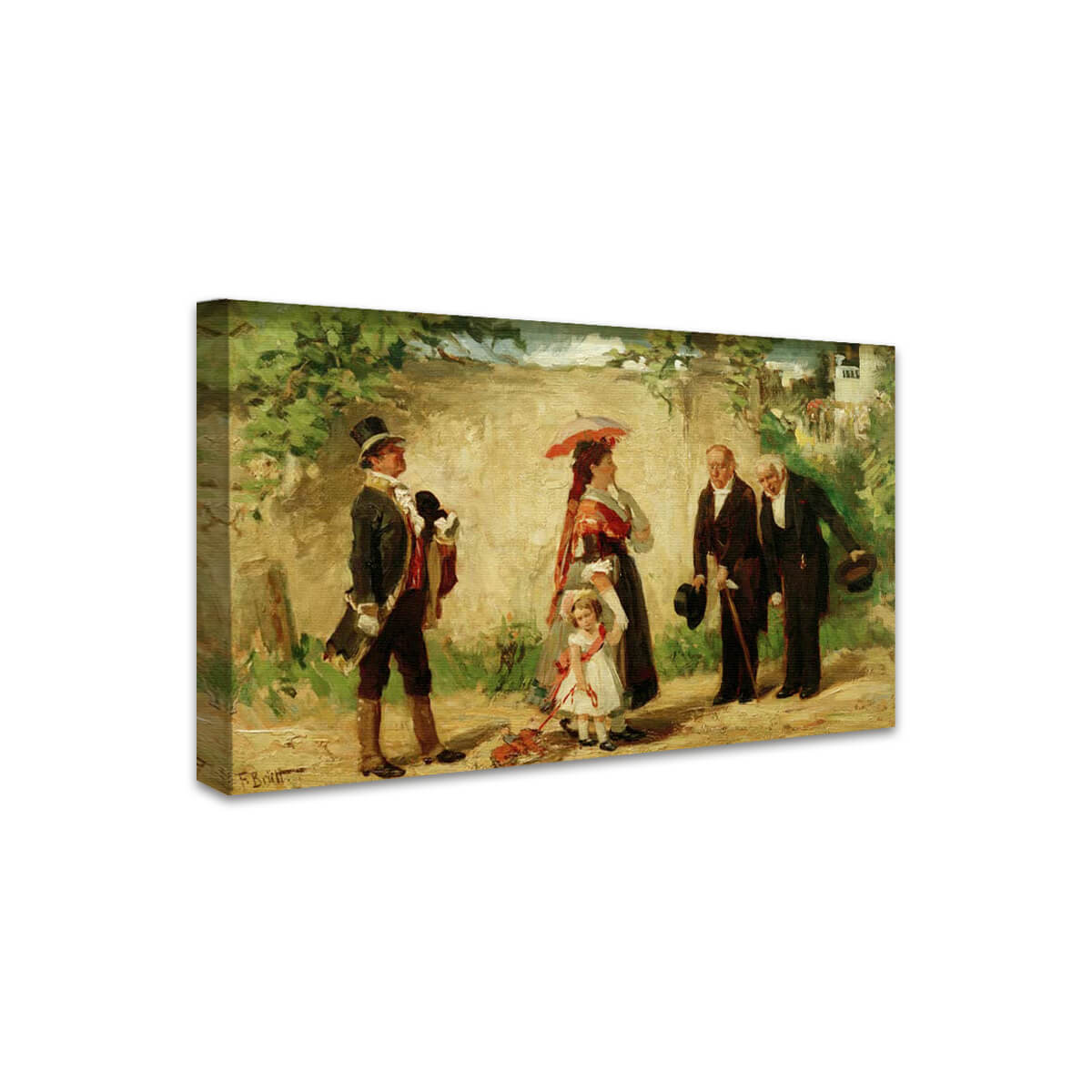 Studie zu "Des Landes Hoffnung" | Ferdinand Brütt