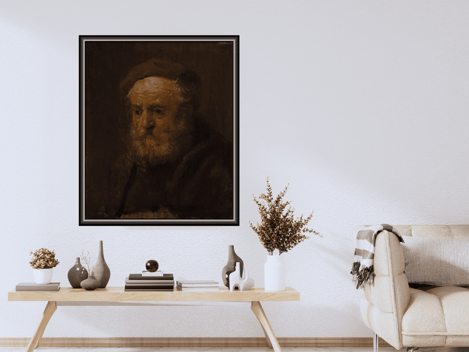 Studie eines alten Mannes | Rembrandt van Rijn