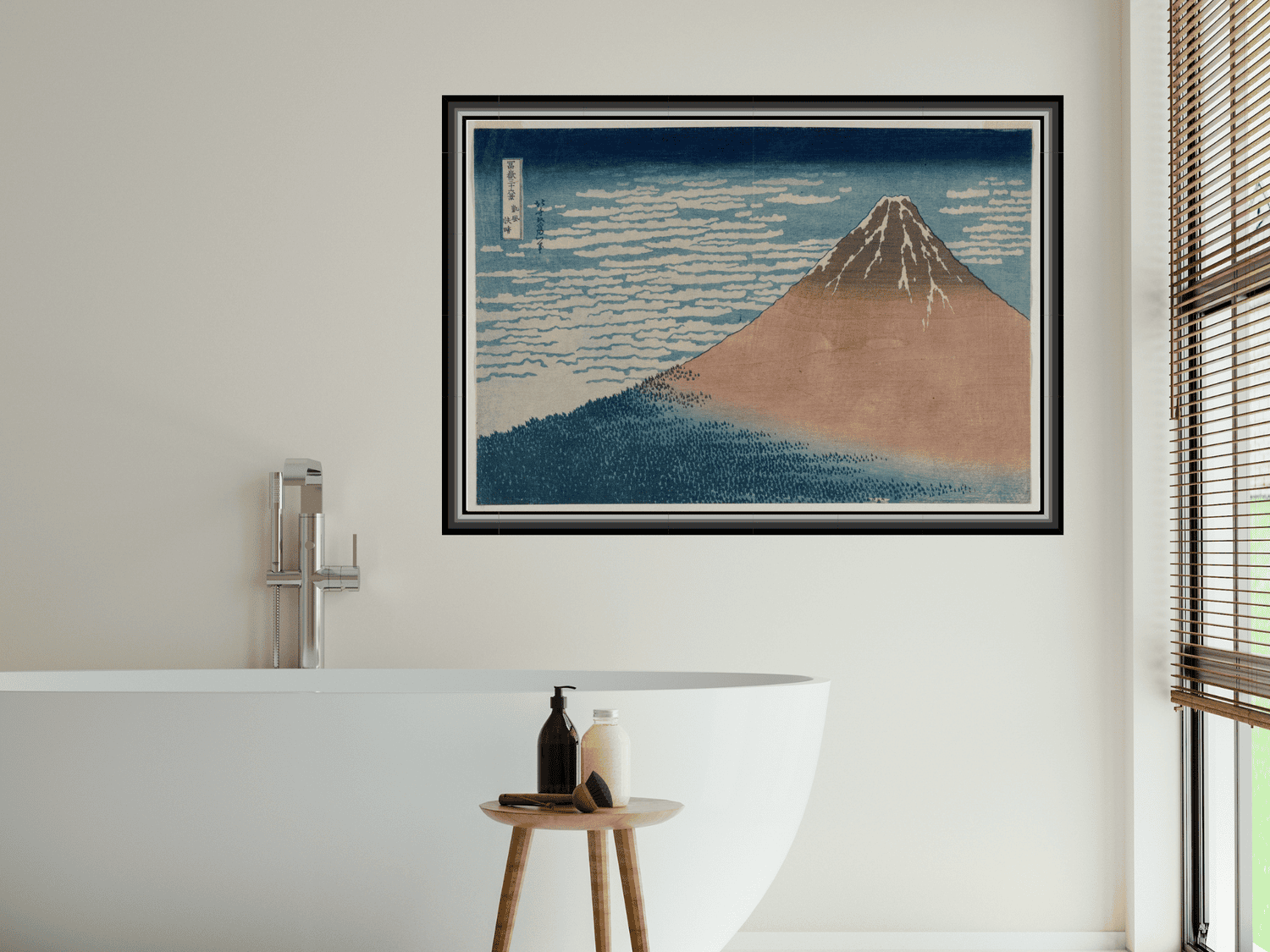 Südwind bei klarem Morgen (Roter Fuji) | Katsushika Hokusai