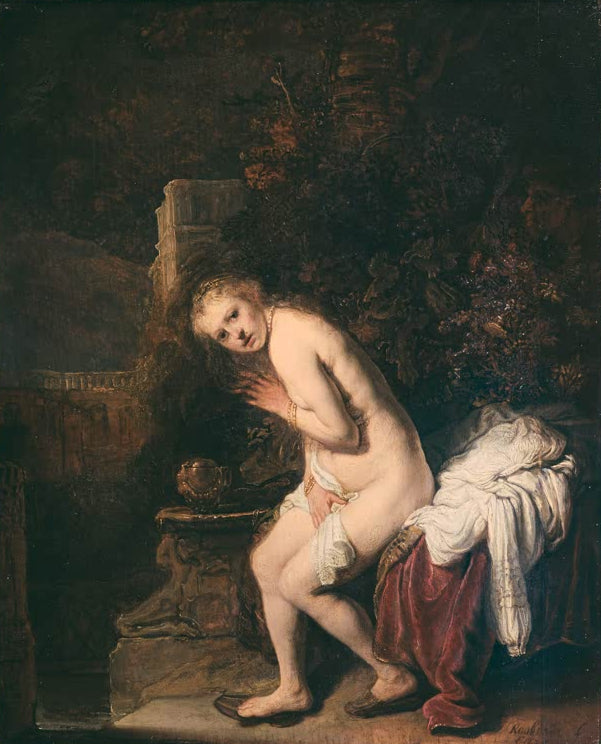 Kunstdruck Susanna und die beiden Alten von Rembrandt van Rijn