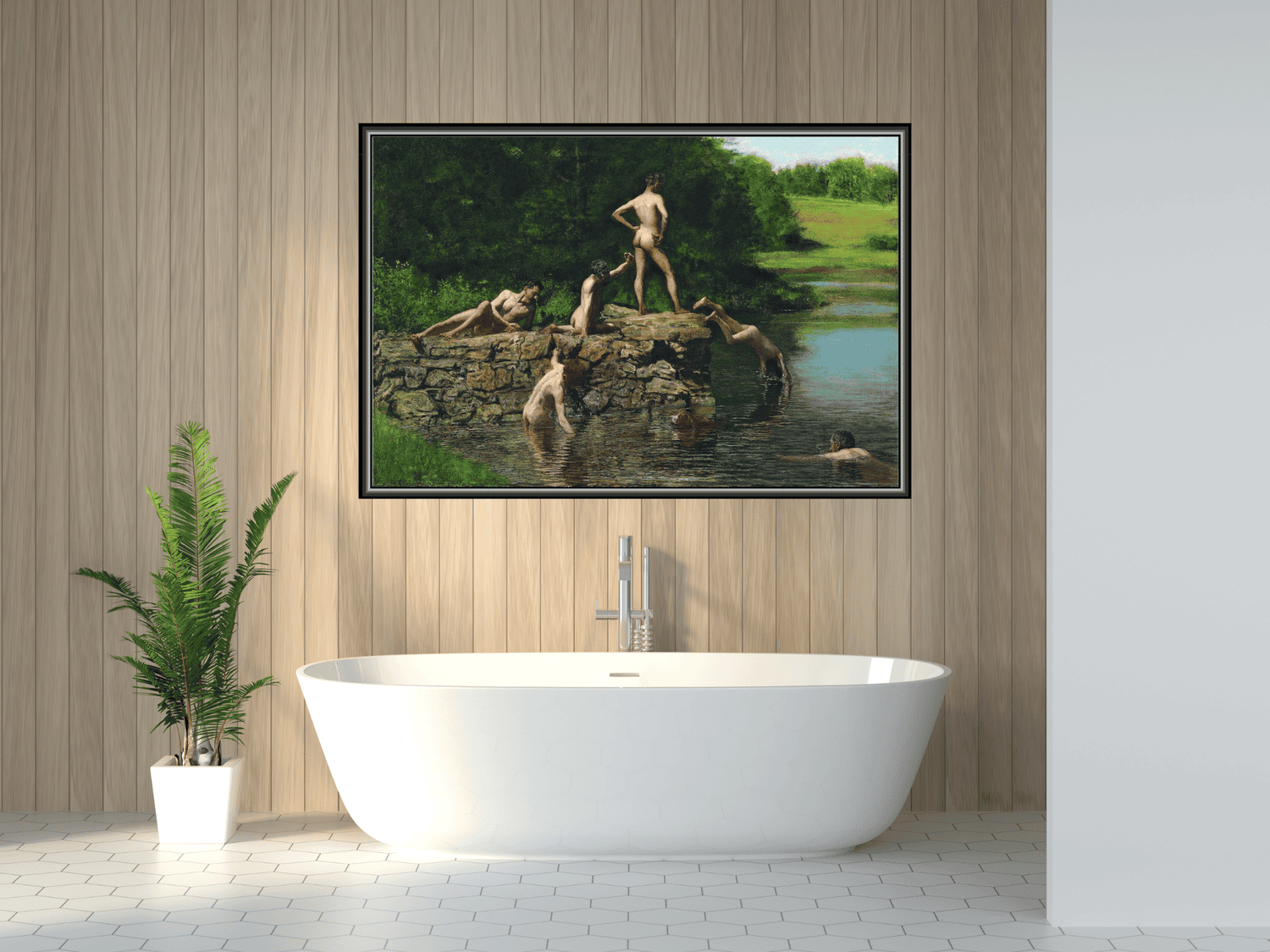 Swimming  | Thomas Eakins