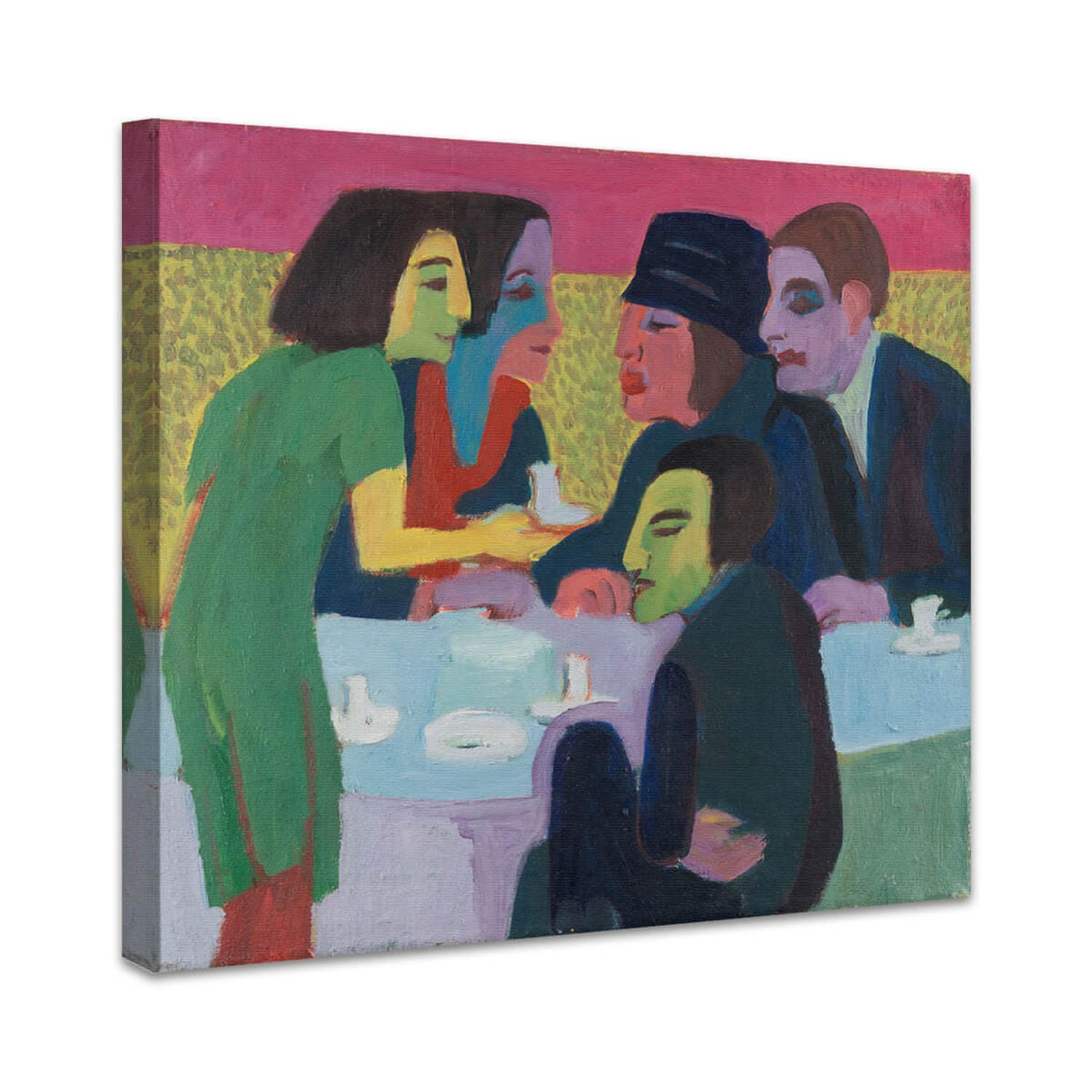 Szene im Café | Ernst Ludwig Kirchner