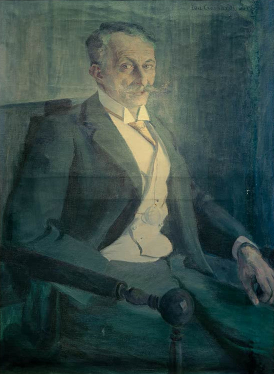 Kunstdruck Türkischer Gesandter (Seky Bey) von Ida Gerhardi – Porträtgemälde als hochwertiger Kunstdruck, handgefertigt in Deutschland
