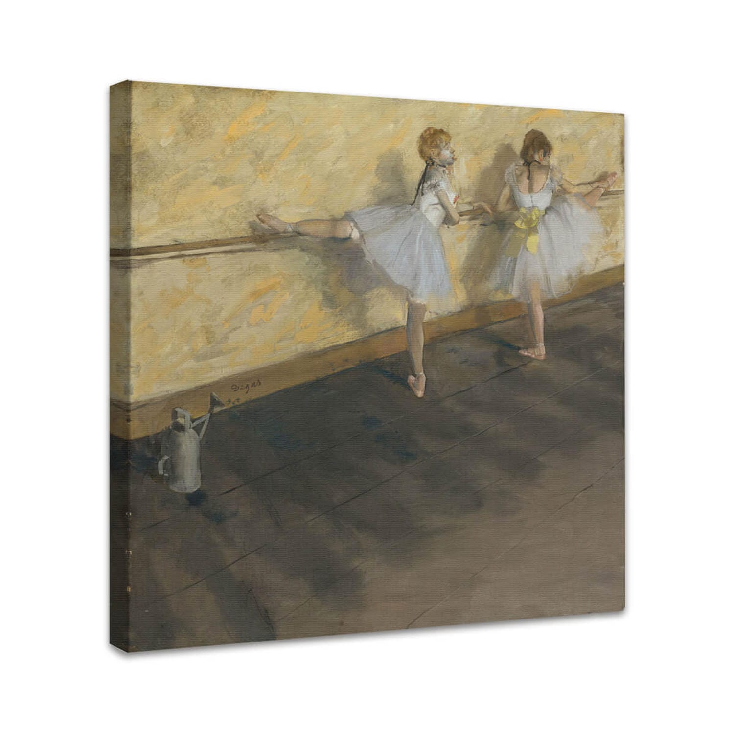 Tänzer üben an der Stange | Edgar Degas