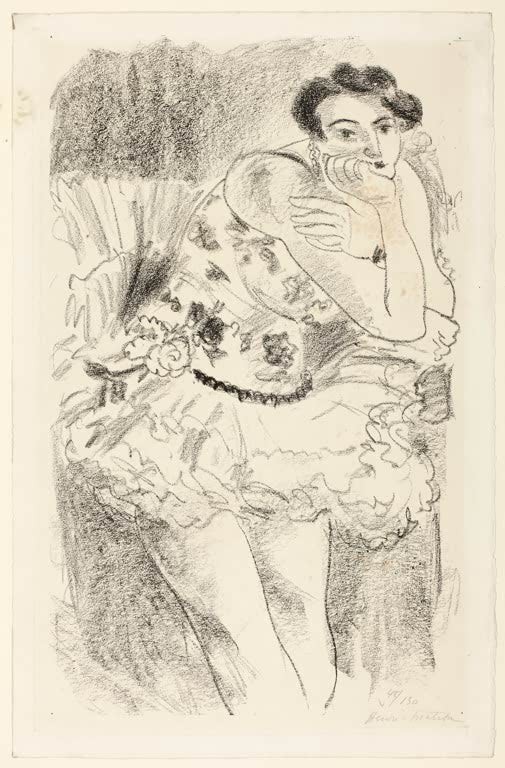 Kunstdruck „Tänzerin“ von Henri Matisse, handgefertigt in Deutschland