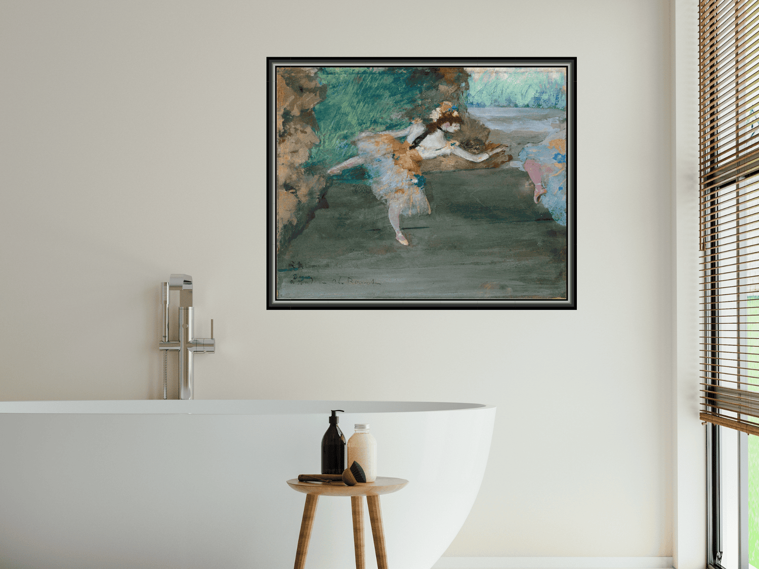 Tänzerin auf der Bühne | Edgar Degas
