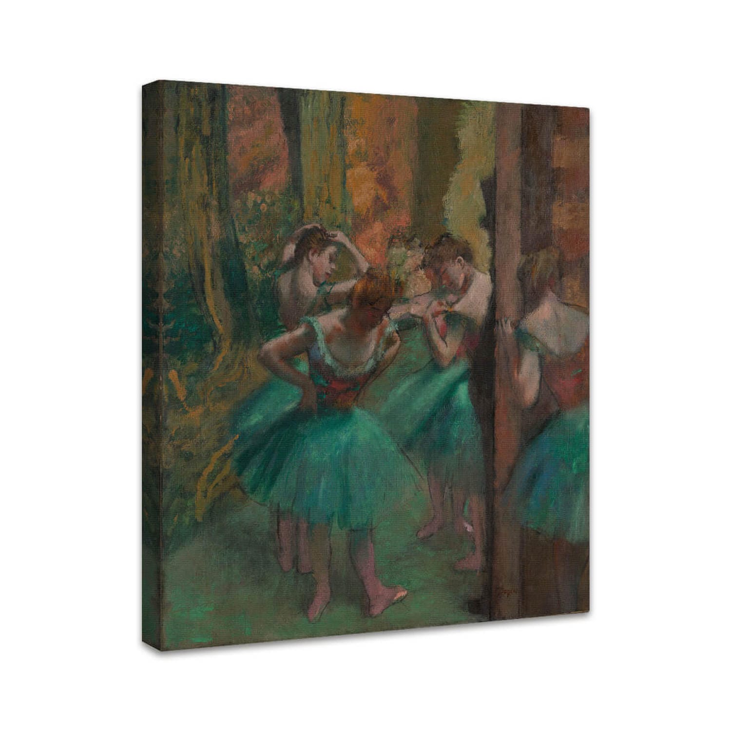 Tänzerinnen, Pink und Grün | Edgar Degas