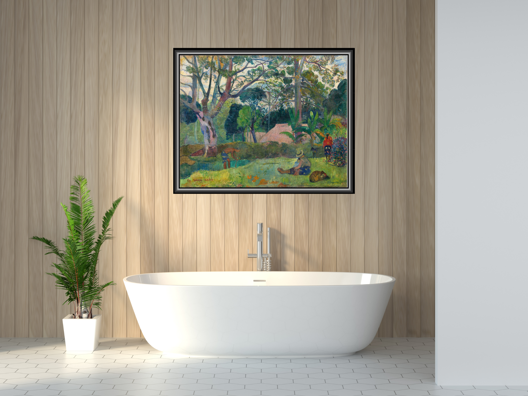 Te raau rahi (Der große Baum) | Paul Gauguin