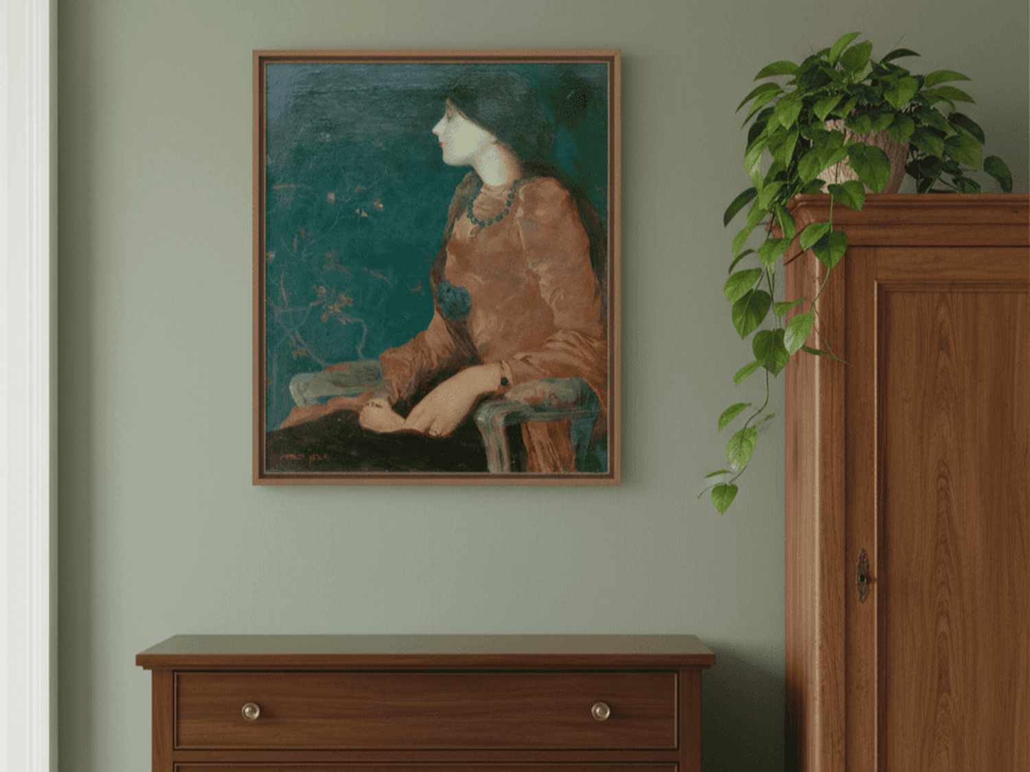 Thadée Caroline Jacquet | Edmond Aman-Jean