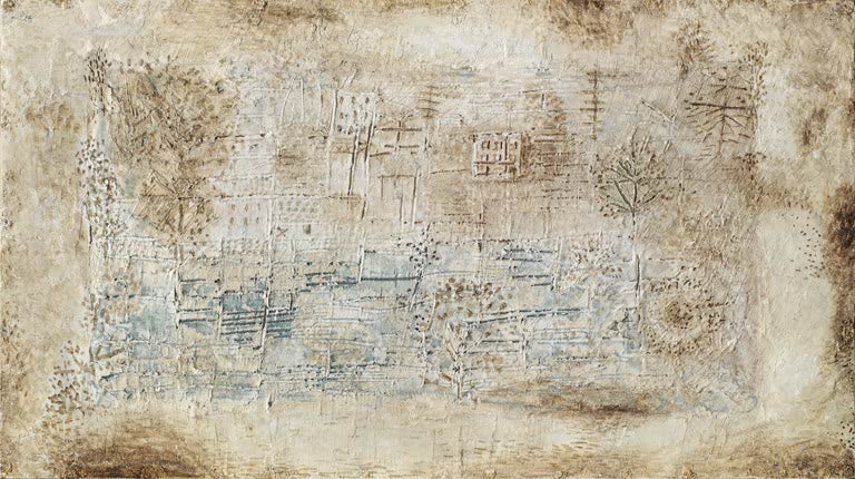 Kunstdruck „Tote Landschaft“ von Paul Klee