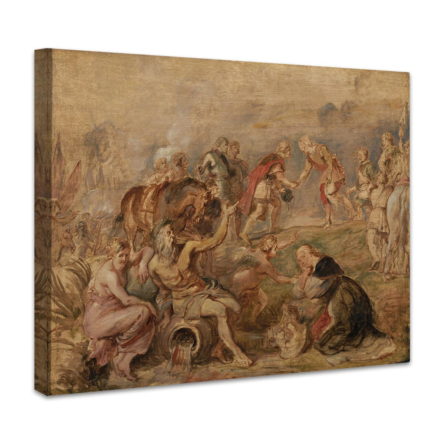 Treffen von König Ferdinand von Ungarn und Kardinal-Infant Ferdinand von Spanien in Nördlingen | Peter Paul Rubens